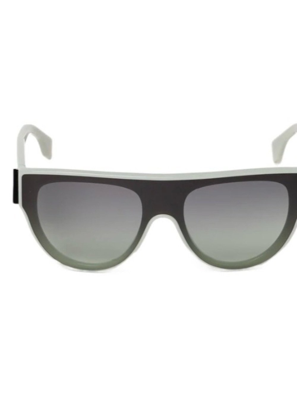 NEW Fendi FE40150I flat top sunglasses -light green
